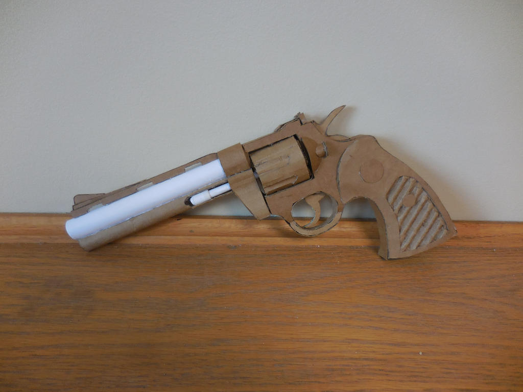 Colt Python Papercraft Template Cardboard Colt Python .357 by Magicalamazing on DeviantArt