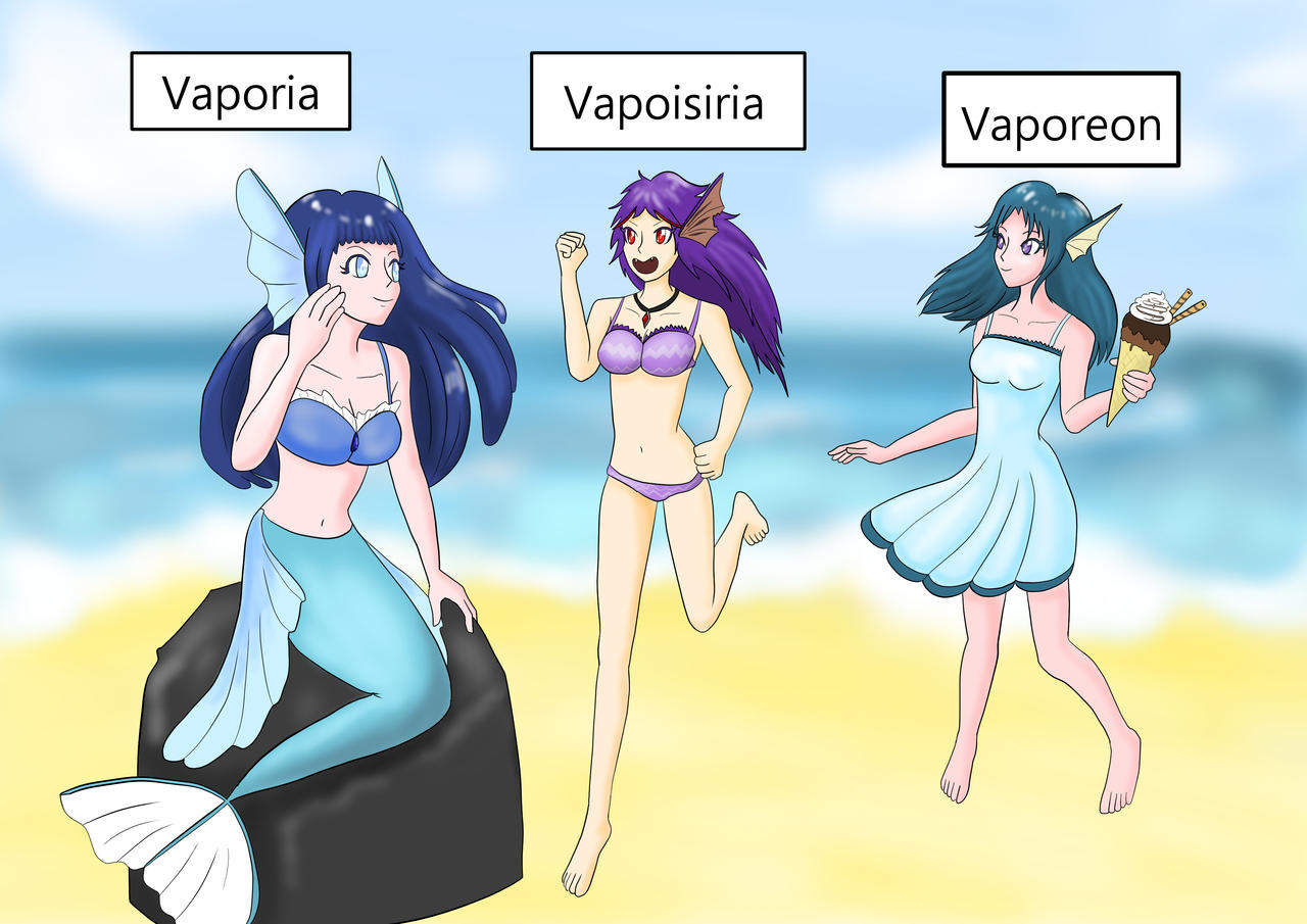 eeveelution swimming time