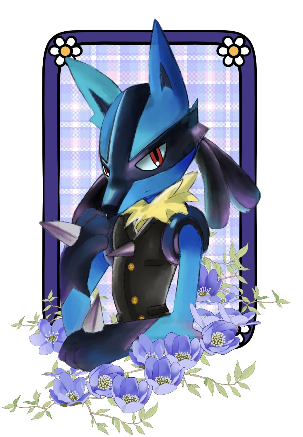 Shiny Lucario by All0412 on DeviantArt