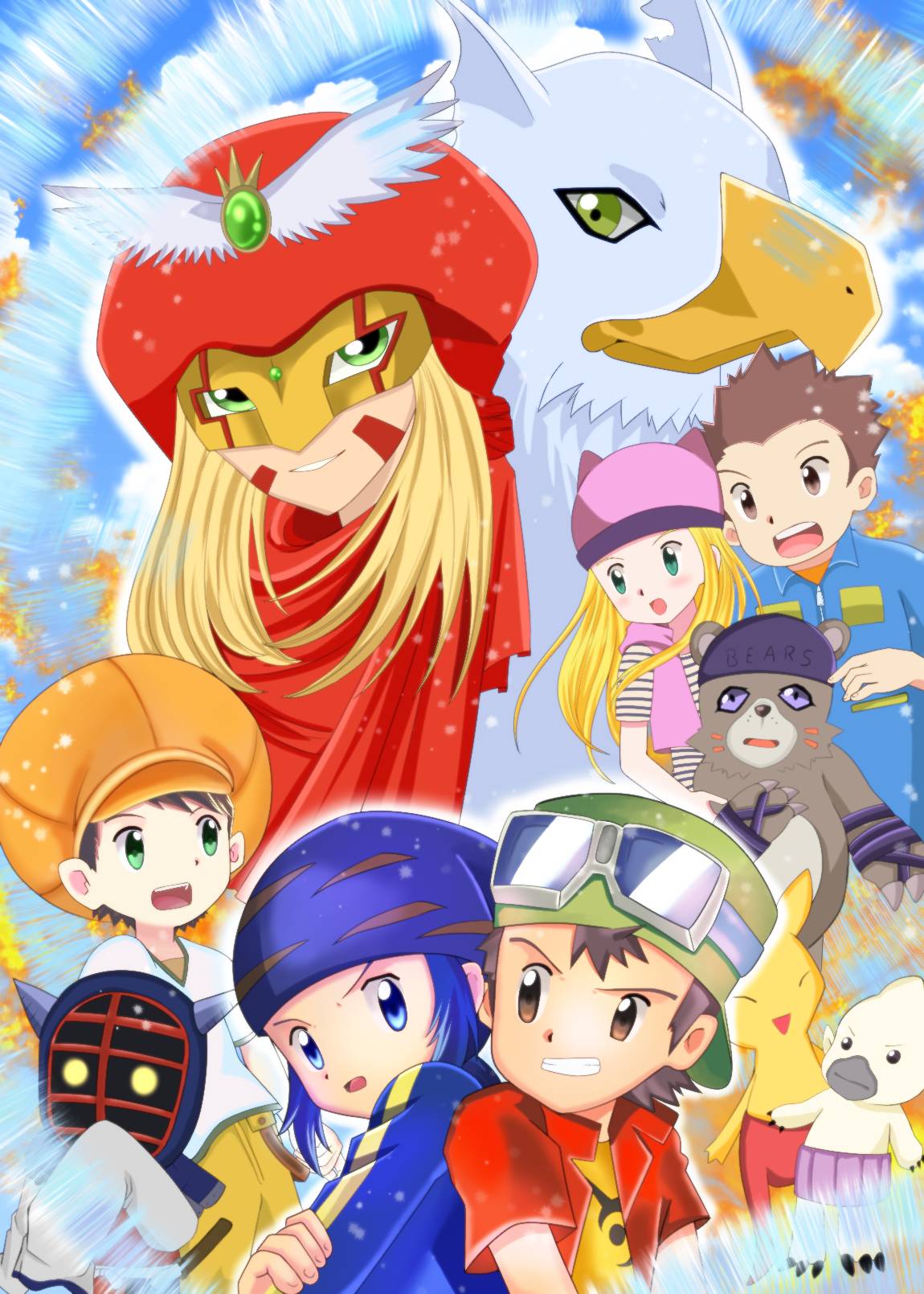 Power Rangers Digimon Frontier Deviantart Digimon frontier by NewtBeast7 on DeviantArt