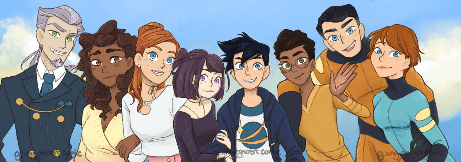 Going Ghost comic banner by walcraft on DeviantArt