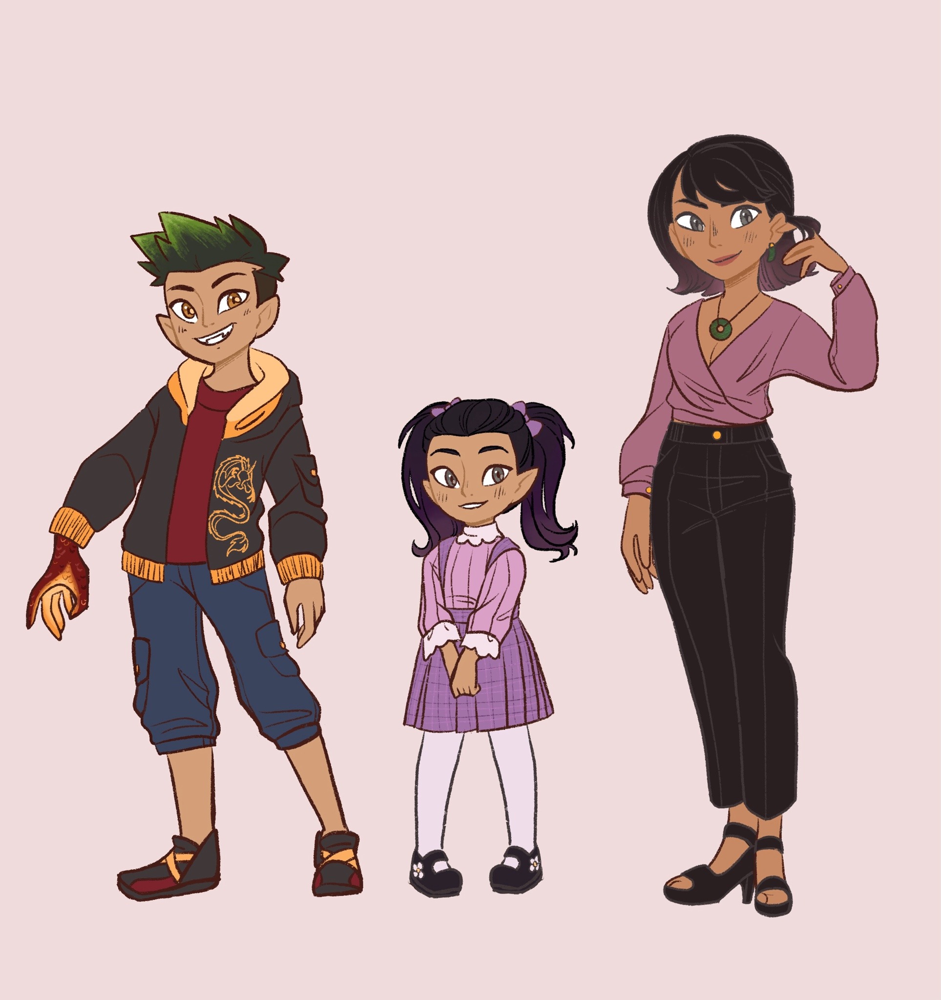 American Dragon redesigns 2.0 by walcraft on DeviantArt
