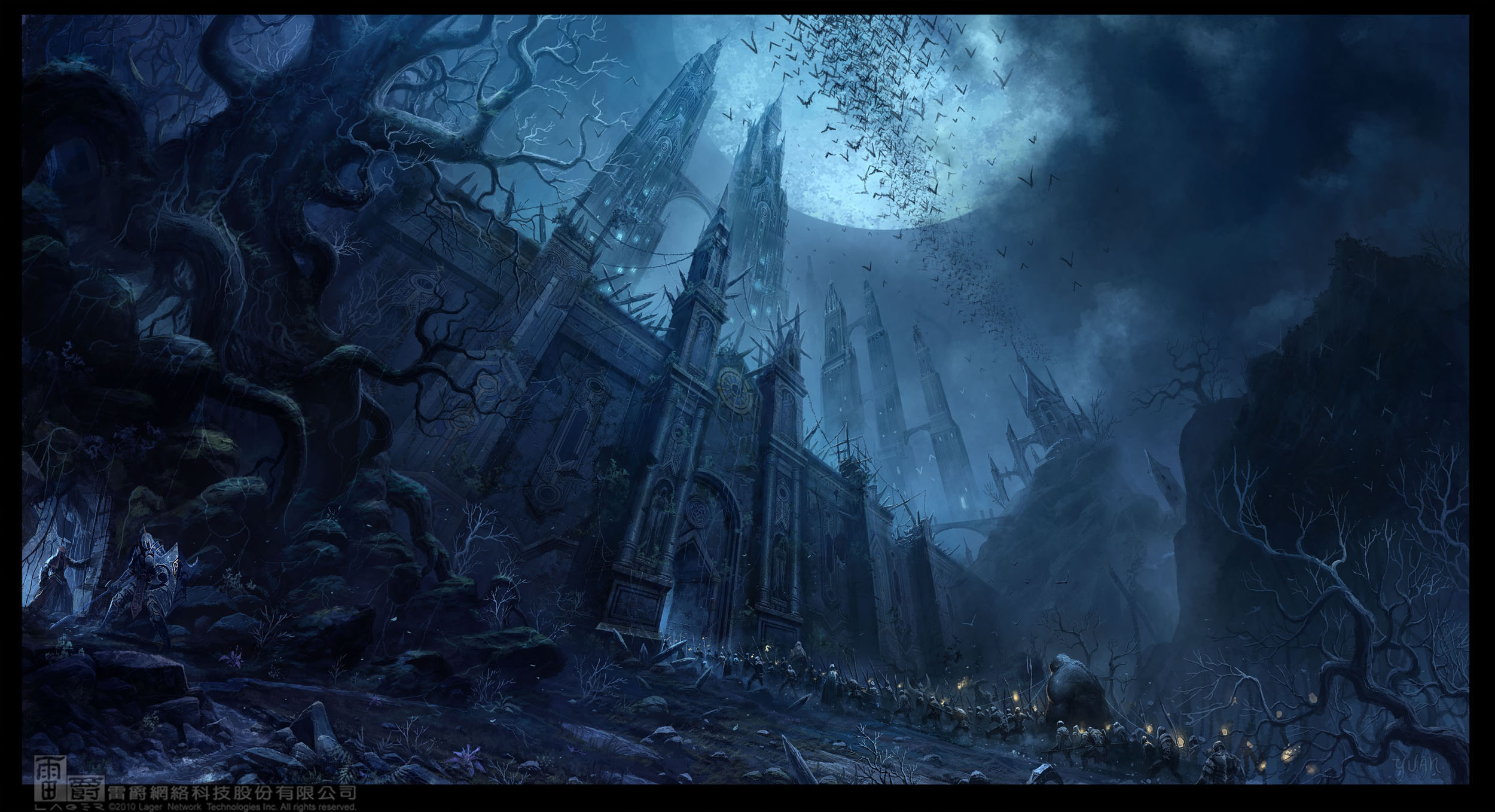 Chateau of Dark Moon by ChaoyuanXu