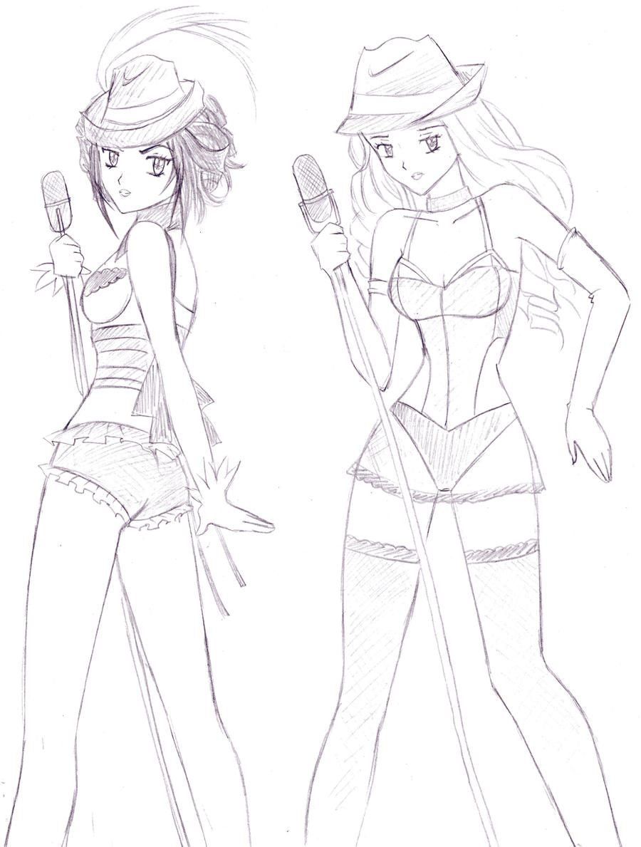 t.A.T.u 220 anime sketch