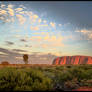 Uluru sunset HDR
