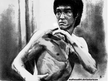 BRUCE LEE SKETCH PORTRAIT