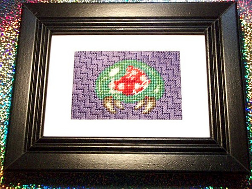 My Second Metroid Needlepoint