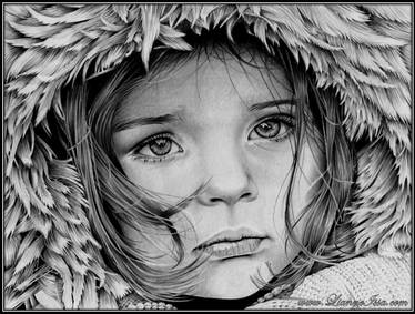 Little girl winter