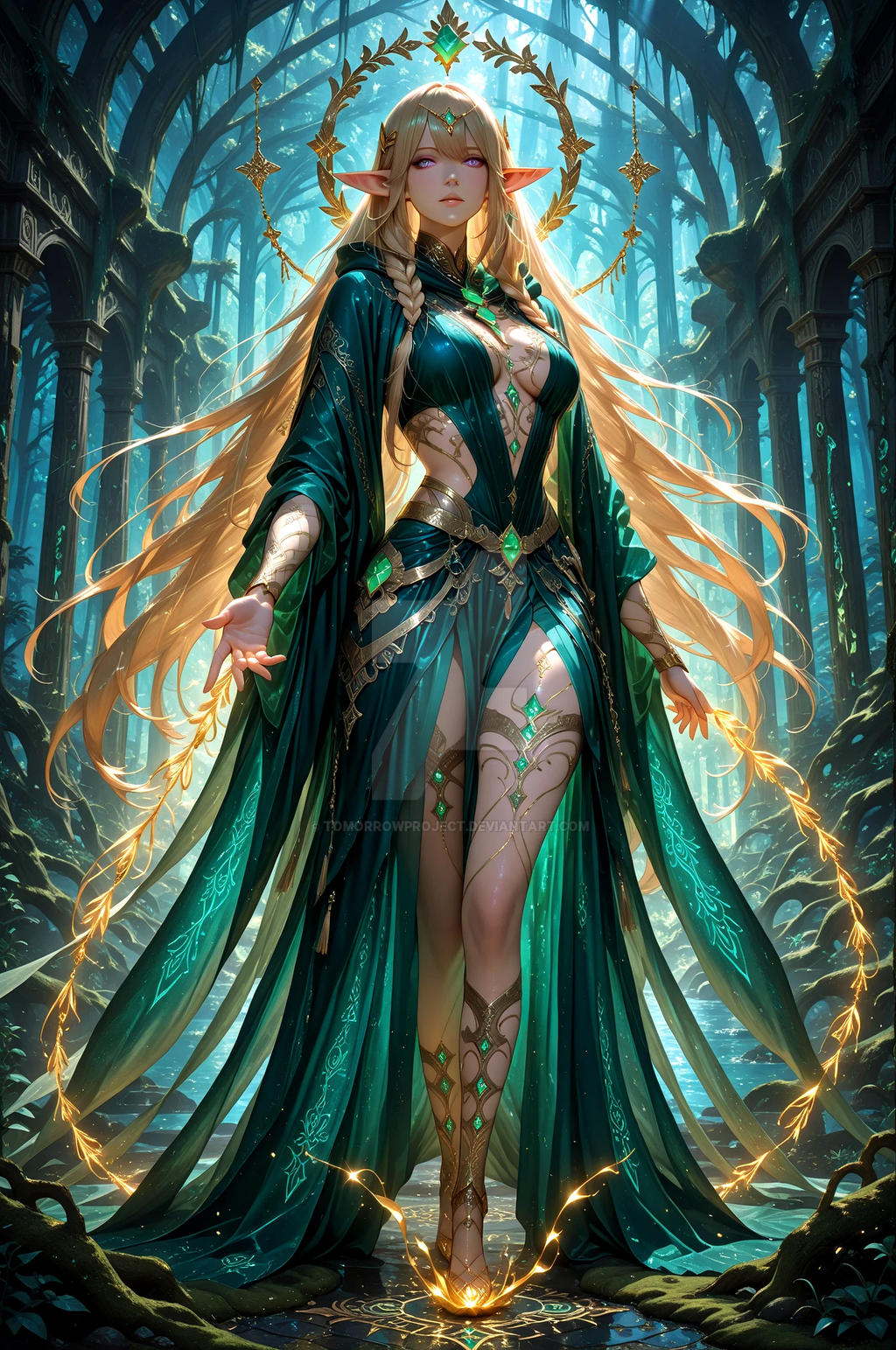 Elf Defiler Elf (3080) by TomorrowProject on DeviantArt