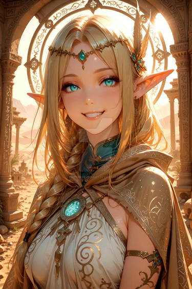Randomstuff3000 Zelda Rosalina and Zelda on bound Egypt by roaddde44 on DeviantArt