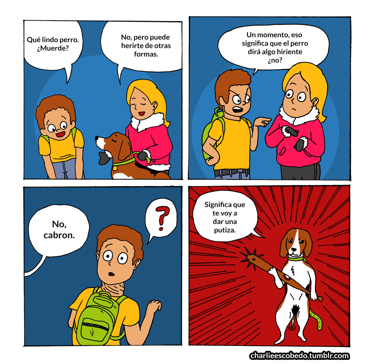 Comic #5 (Espanol) by charlieescobedo on DeviantArt