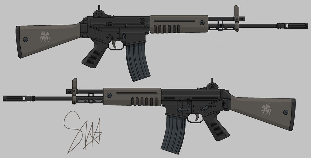 STG Prototype Assault Rifle by Sahibuddin on DeviantArt