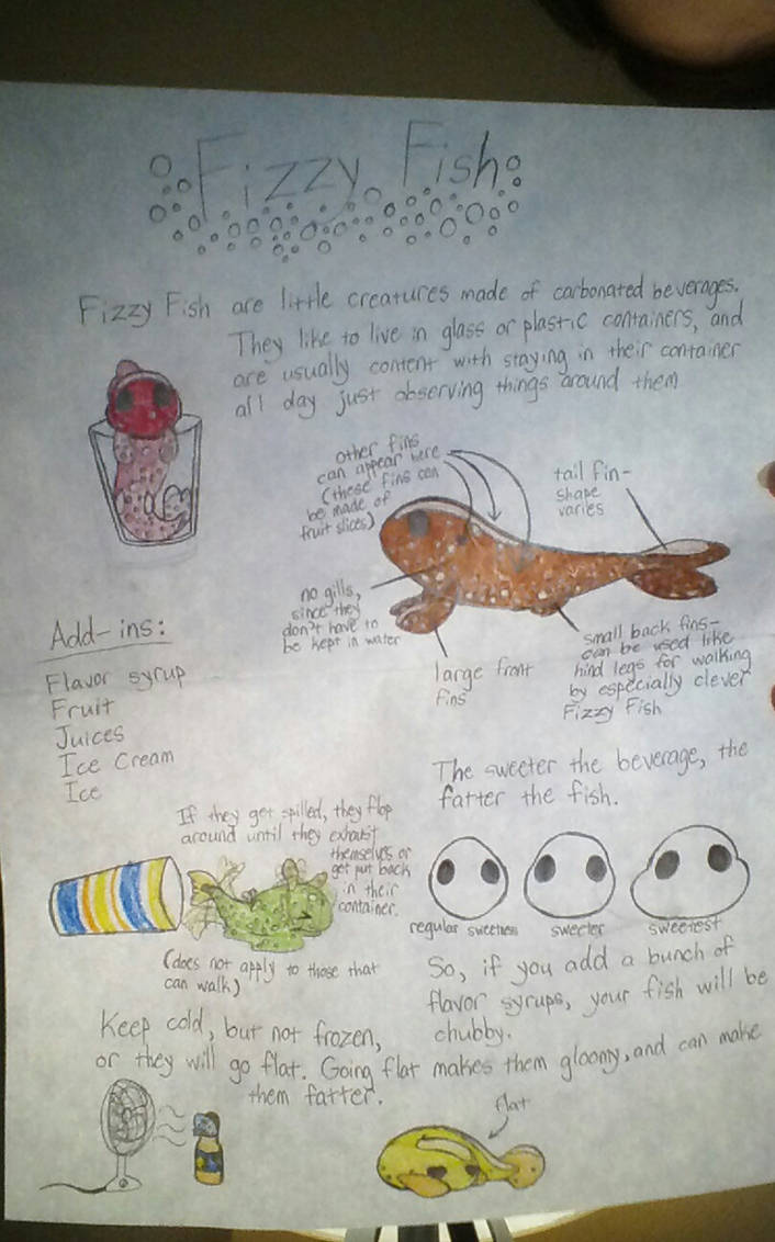 Fizzy Fish by LobsterPolice on DeviantArt