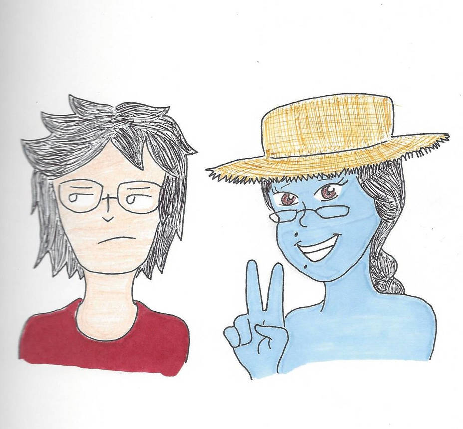 Cygon and me by GhostMage47 on DeviantArt