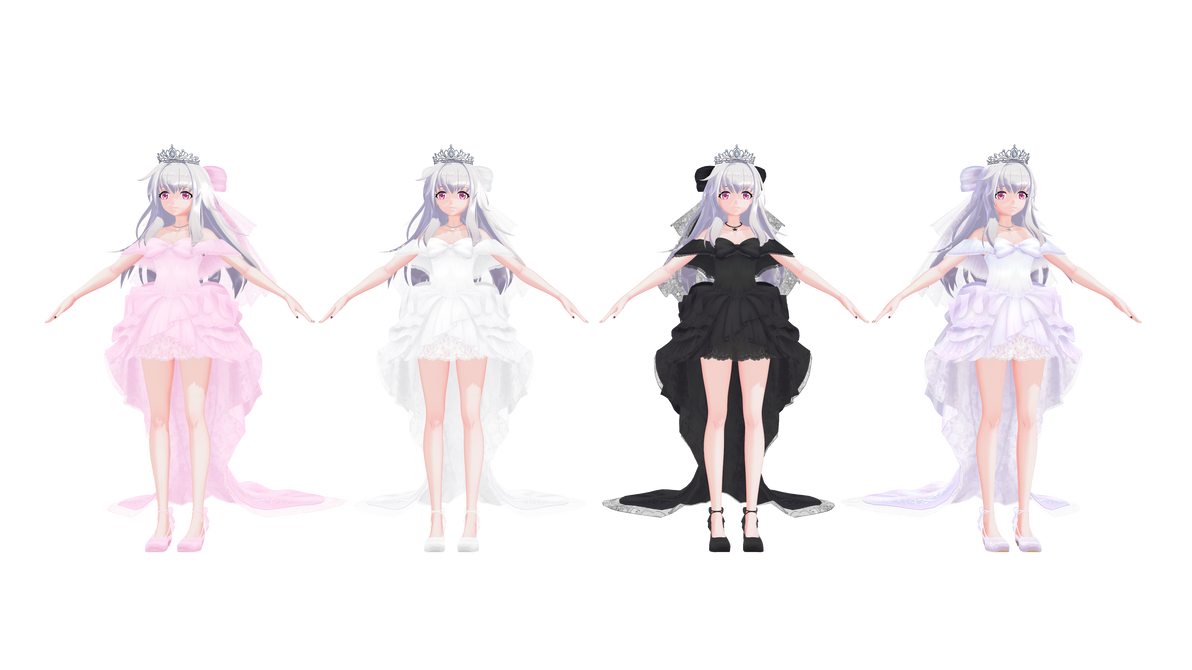 StarRail Clara 4 color wedding R18 MMD Model DL by Akanoryun on DeviantArt