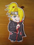 Chibi Deidara by MabelTrip