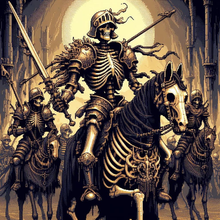 Skeleton Knights by Stacksteads on DeviantArt