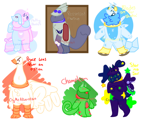 (2/6 OPEN) Popsters Guest Artist Adopts