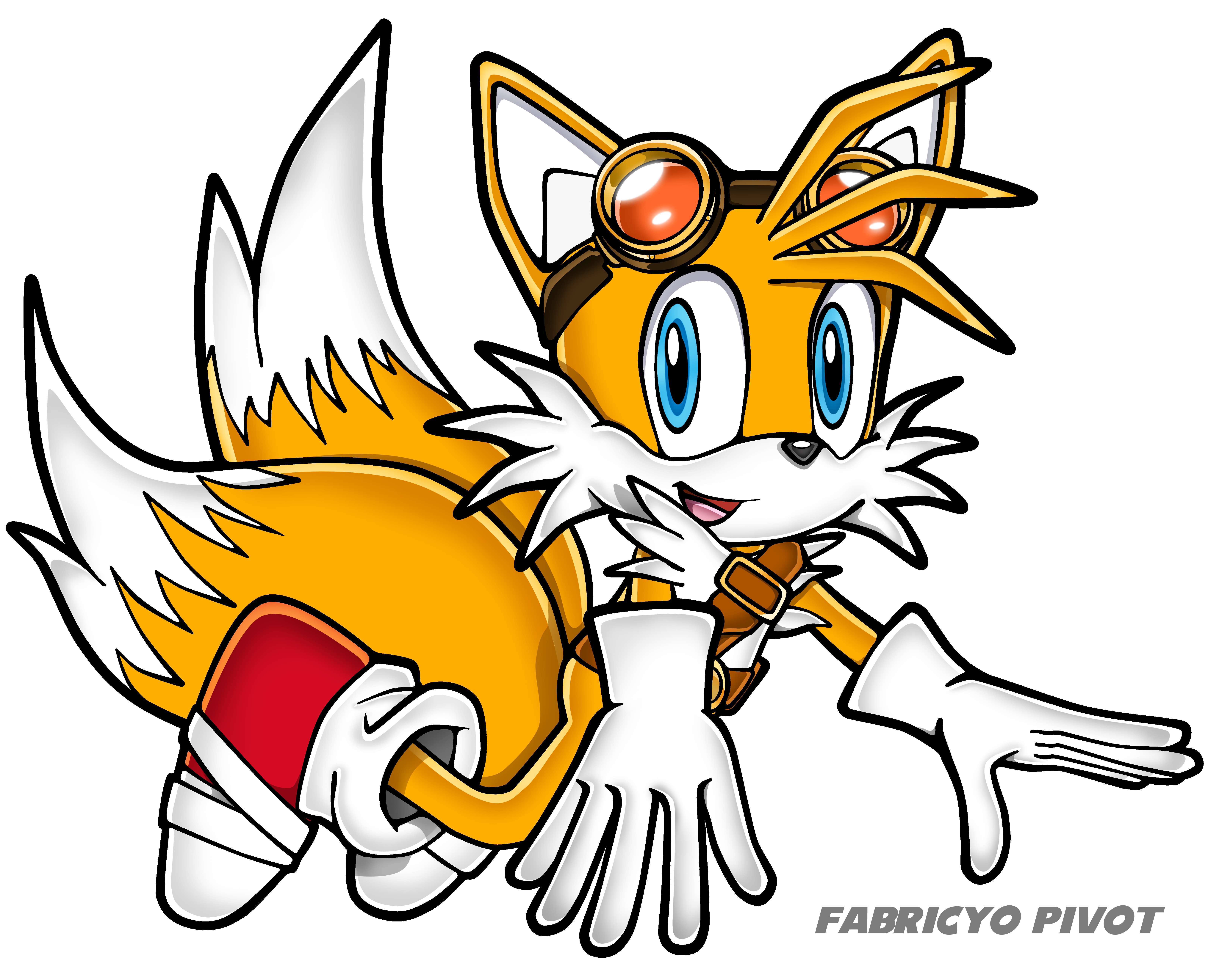 Tails Boom Sonic Adventure Style By FabricyoPivot.