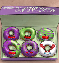 A box of donuts