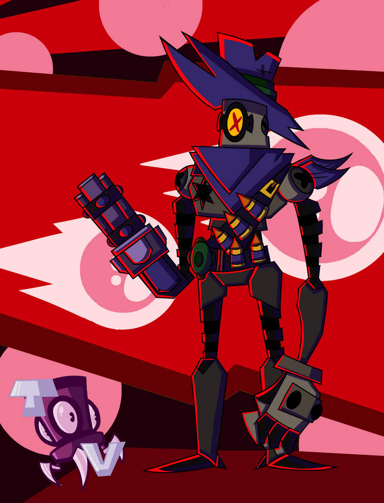 Brawl stars:Ricochet by Toonvader on DeviantArt