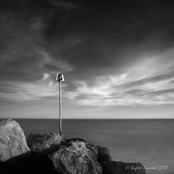 Sea Pole and Rocks