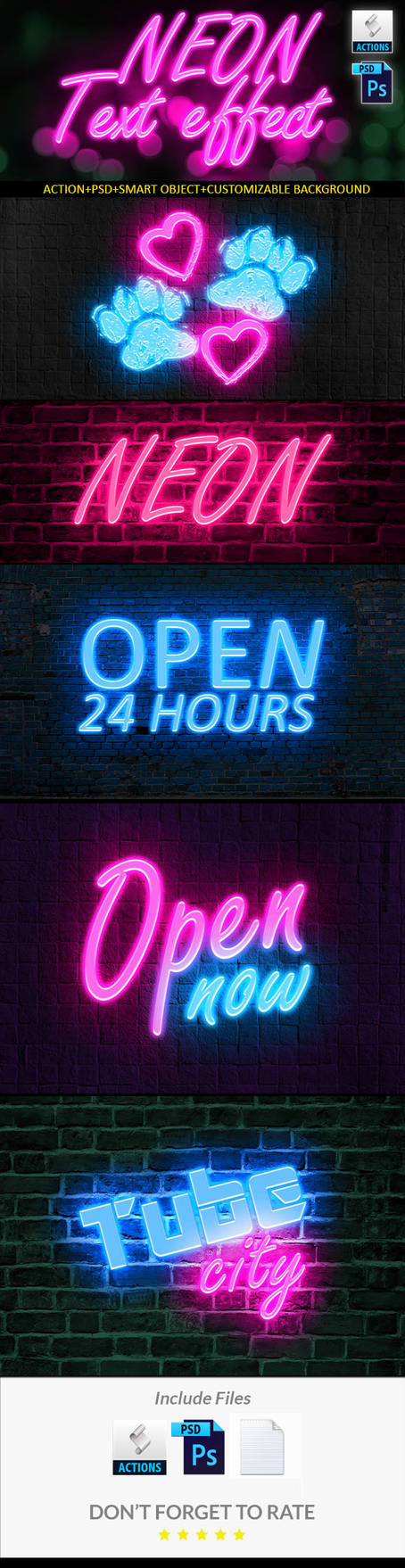 Neon Text Effect by Lyova12 on DeviantArt