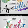 Watercolor Photoshop Styles + Extras