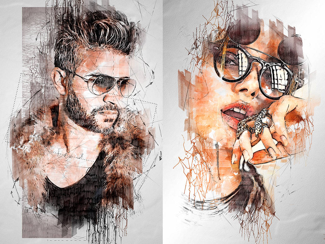 Graphic Marker Photoshop Action by Lyova12 on DeviantArt