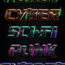 Futuristic Layer Styles - Cyberpunk FX