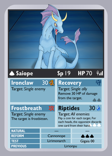 KDTTCG - Saiope Evo Card