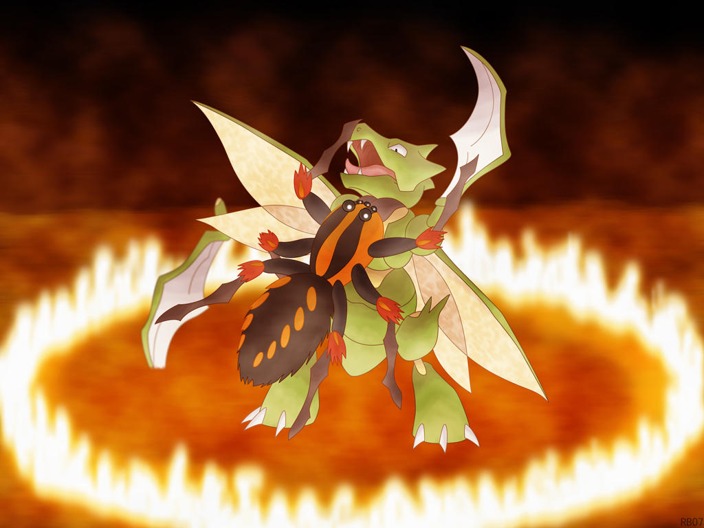 Fire Spin by RacieB on DeviantArt