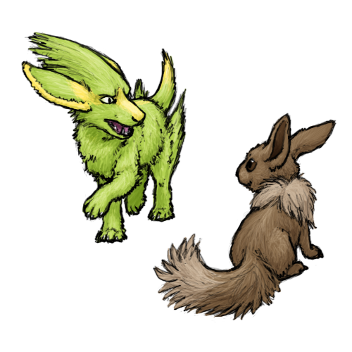 Sk Com - Electrike and Eevee