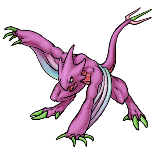 aerodactyl (pokemon) drawn by racieb