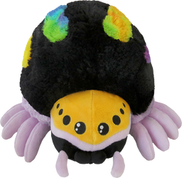Mini Squishable Rainbow Jumping Spider