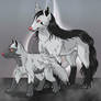 Poochyena and Mightyena