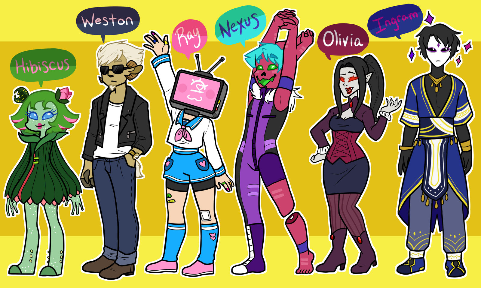 Unity (Character Sheet 04) by Novamedes on DeviantArt