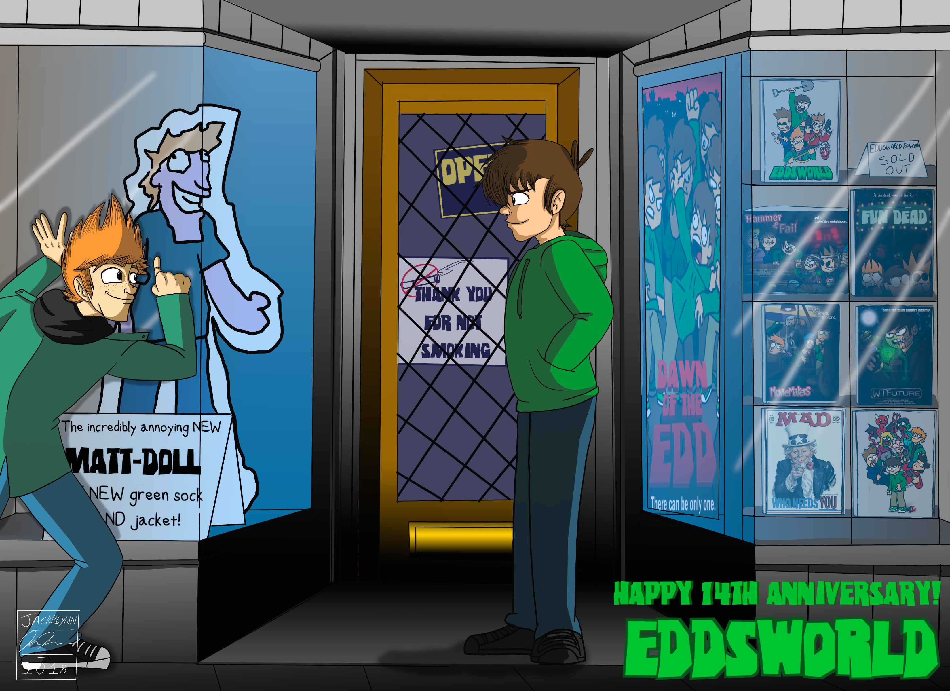 Happy 14th Anniversary Eddsworld by Eddsworld-tbatf on DeviantArt