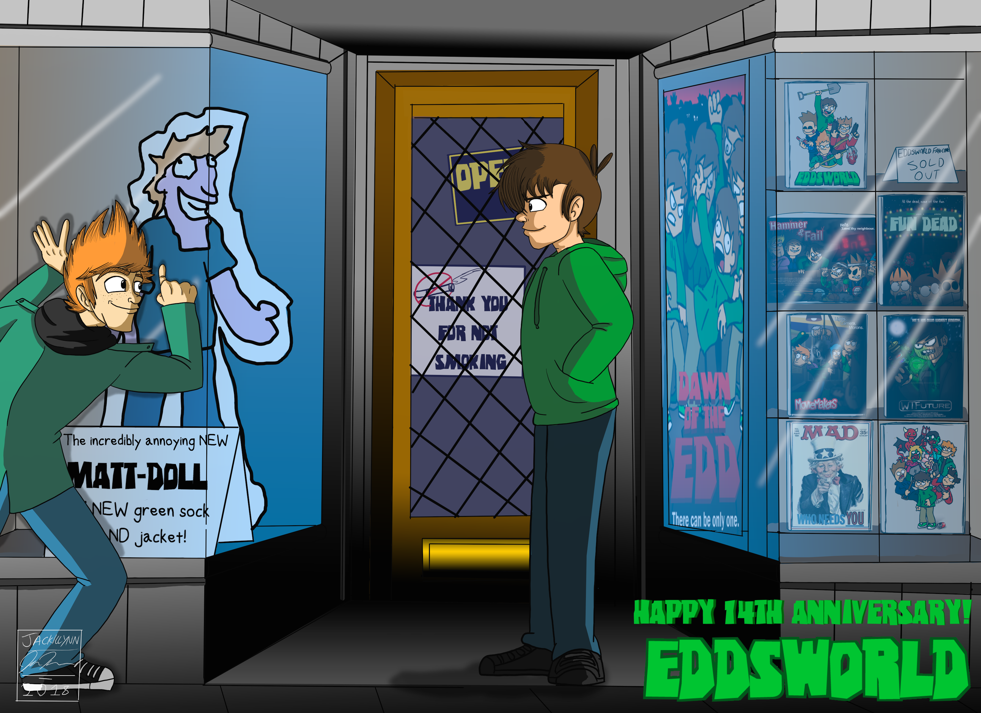 Eddsworld - Toaster Poster