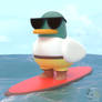 Surfing Duck