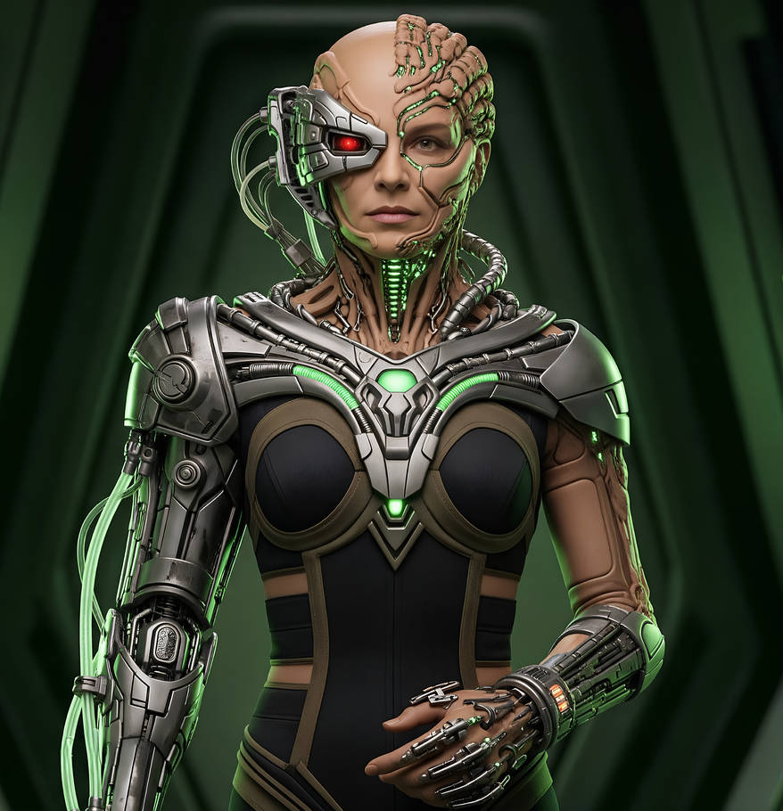 Exploding Borg Drone Borg Drone Prototype3 by CAD4466HK on DeviantArt