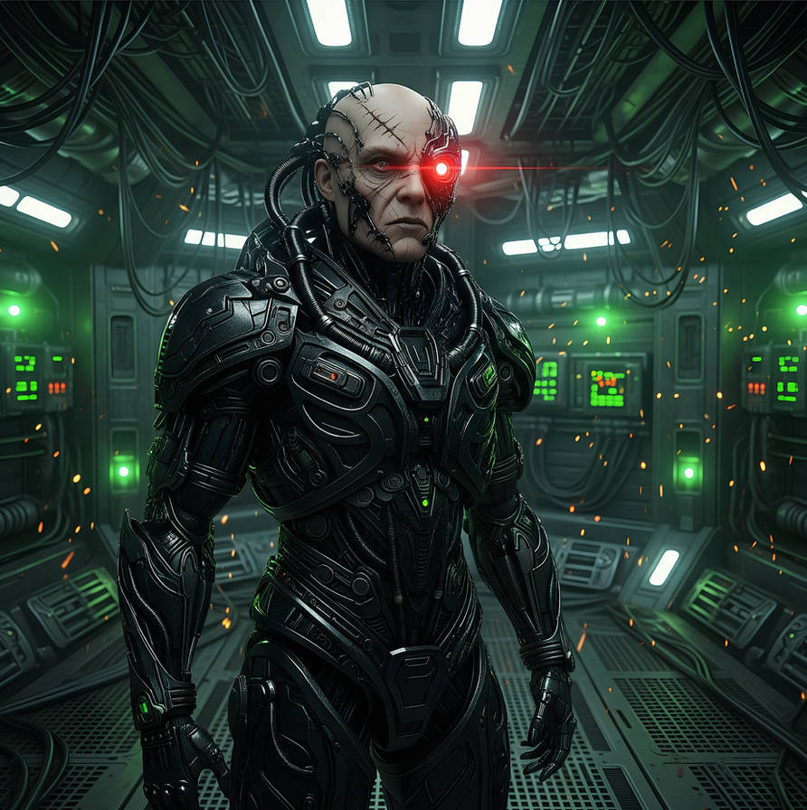 Exploding Borg Drone Borg Drone Prototype8 by CAD4466HK on DeviantArt
