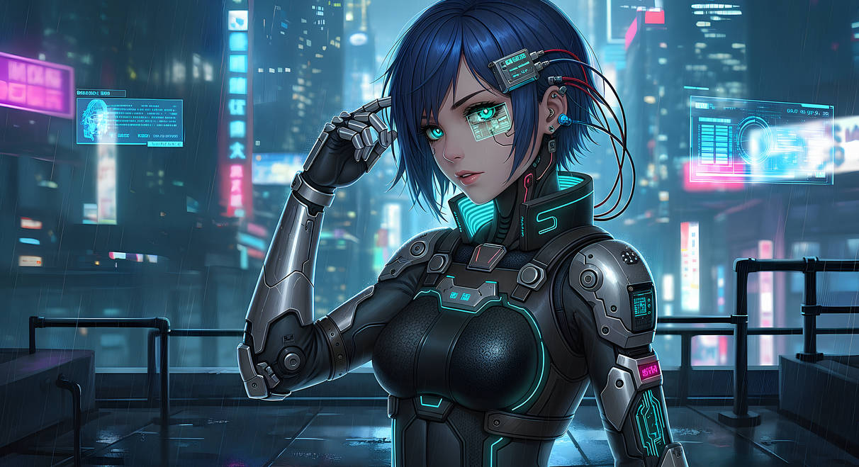 Cyberpunk Netrunner9 by CAD4466HK on DeviantArt
