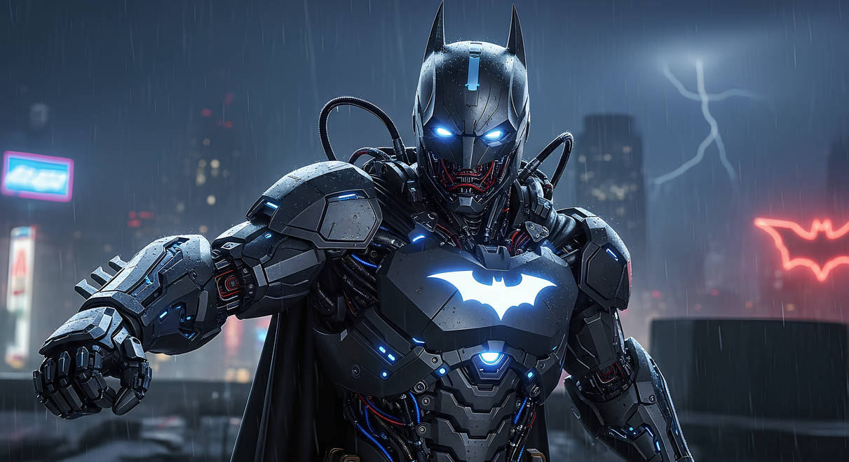 Batman Android Bot Android Batman6 by CAD4466HK on DeviantArt