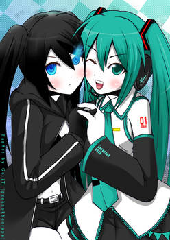 FA.Black Rock Shooter And Miku