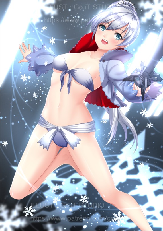 Fanart - RWBY Weiss bikini