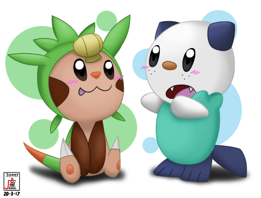 [REQUEST] Chespin and Oshawott