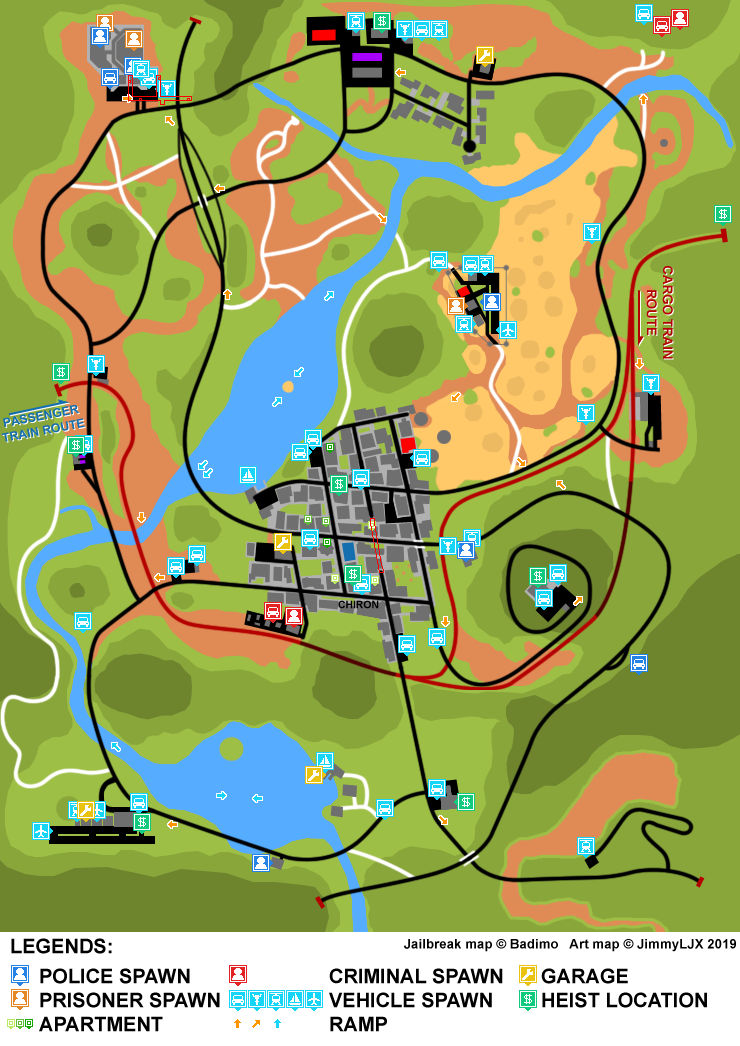 Roblox Jailbreak Map Legacy By Jimmyljx On Deviantart - roblox jailbreak game criminal base