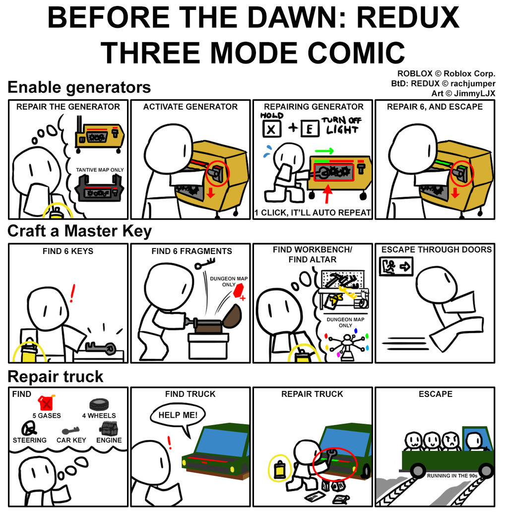 Roblox Before The Dawn Redux Three Mode Comic By Jimmyljx - roblox before the dawn