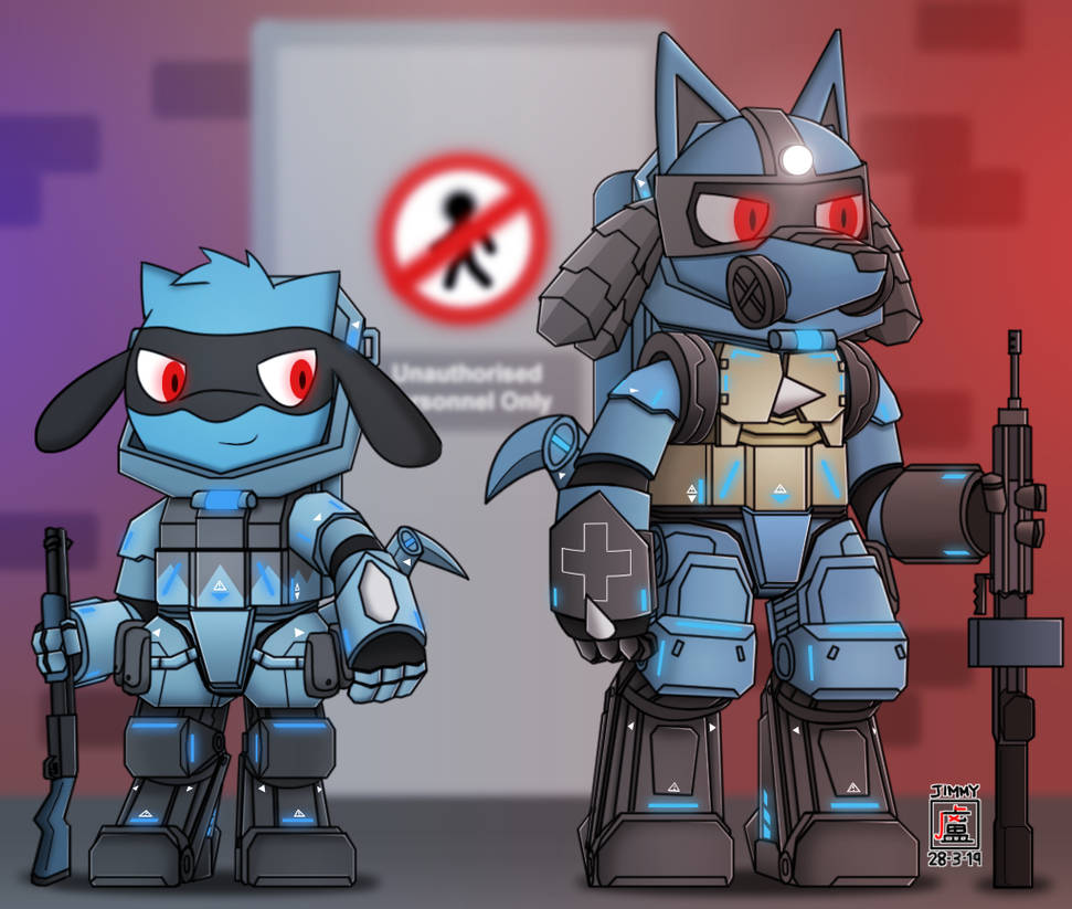 Heavy Armored Guard by JimmyLJX on DeviantArt
